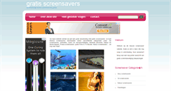 Desktop Screenshot of gratisscreensavers.nl